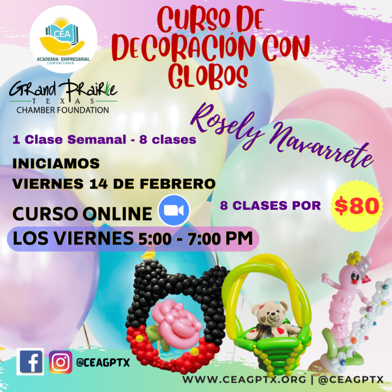 Decoración con globos
