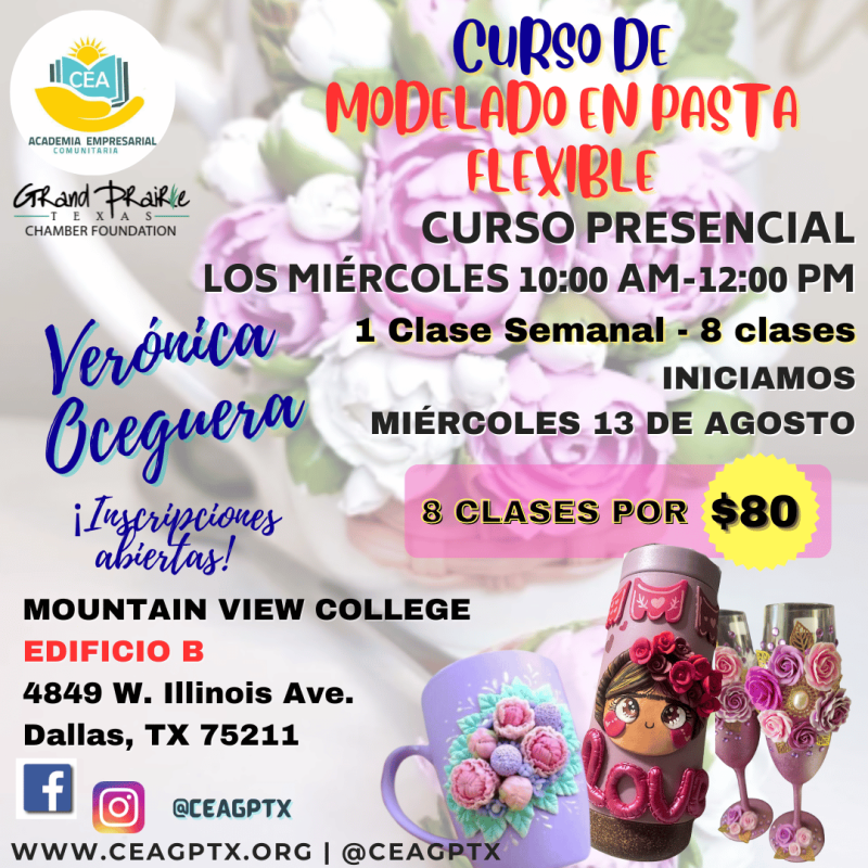 Curso de Modelado en Pasta Flexible