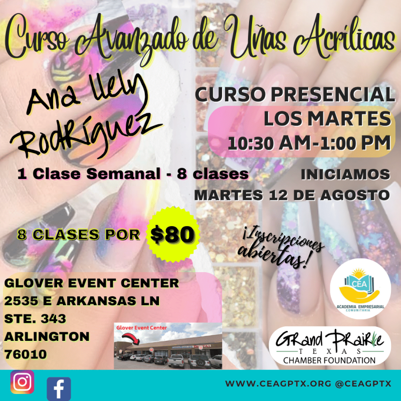 Curso Avanzado de Uñas Acrílicas