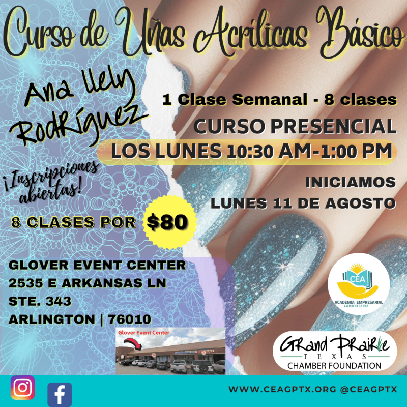 Curso de Uñas Acrílicas Básico