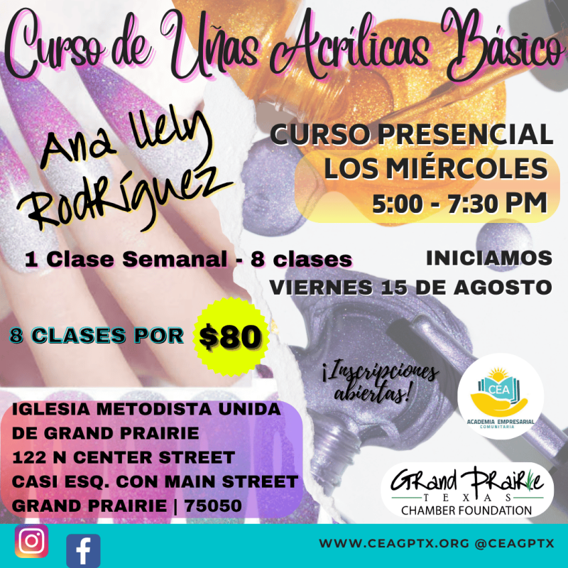 Curso de Uñas Acrílicas Básico