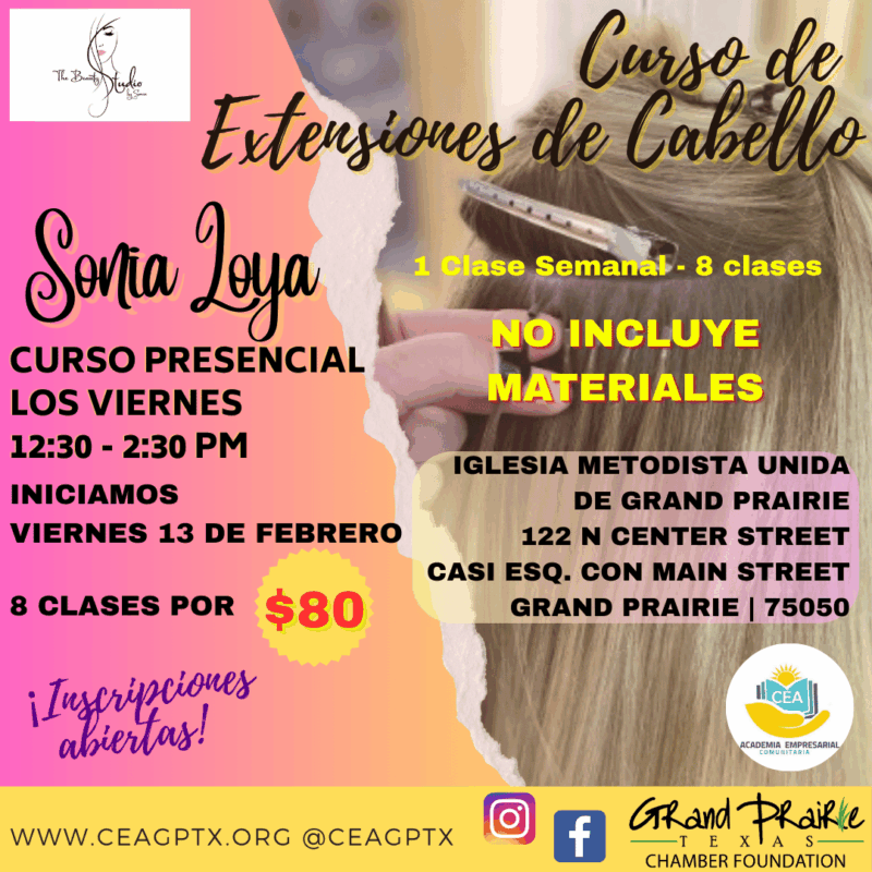 Curso de Extensiones de Cabello