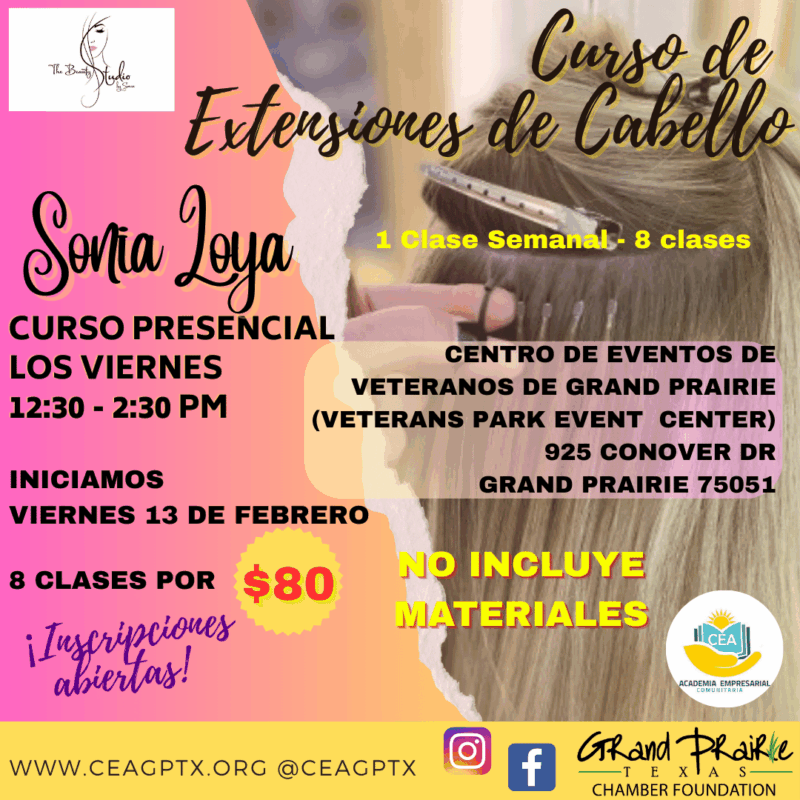 Curso de Extensiones de Cabello