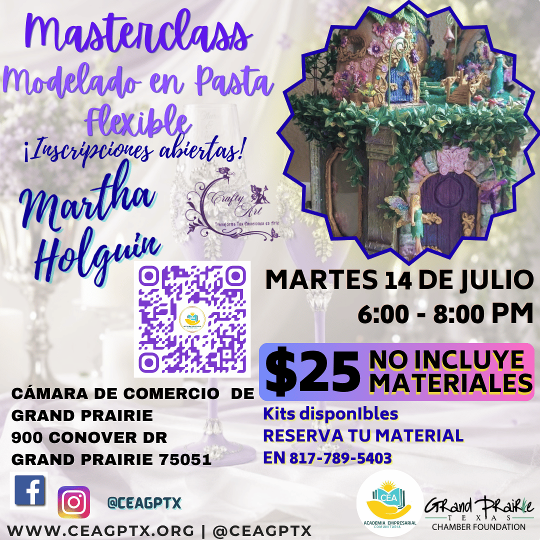 Masterclass Modelado en Pasta Flexible