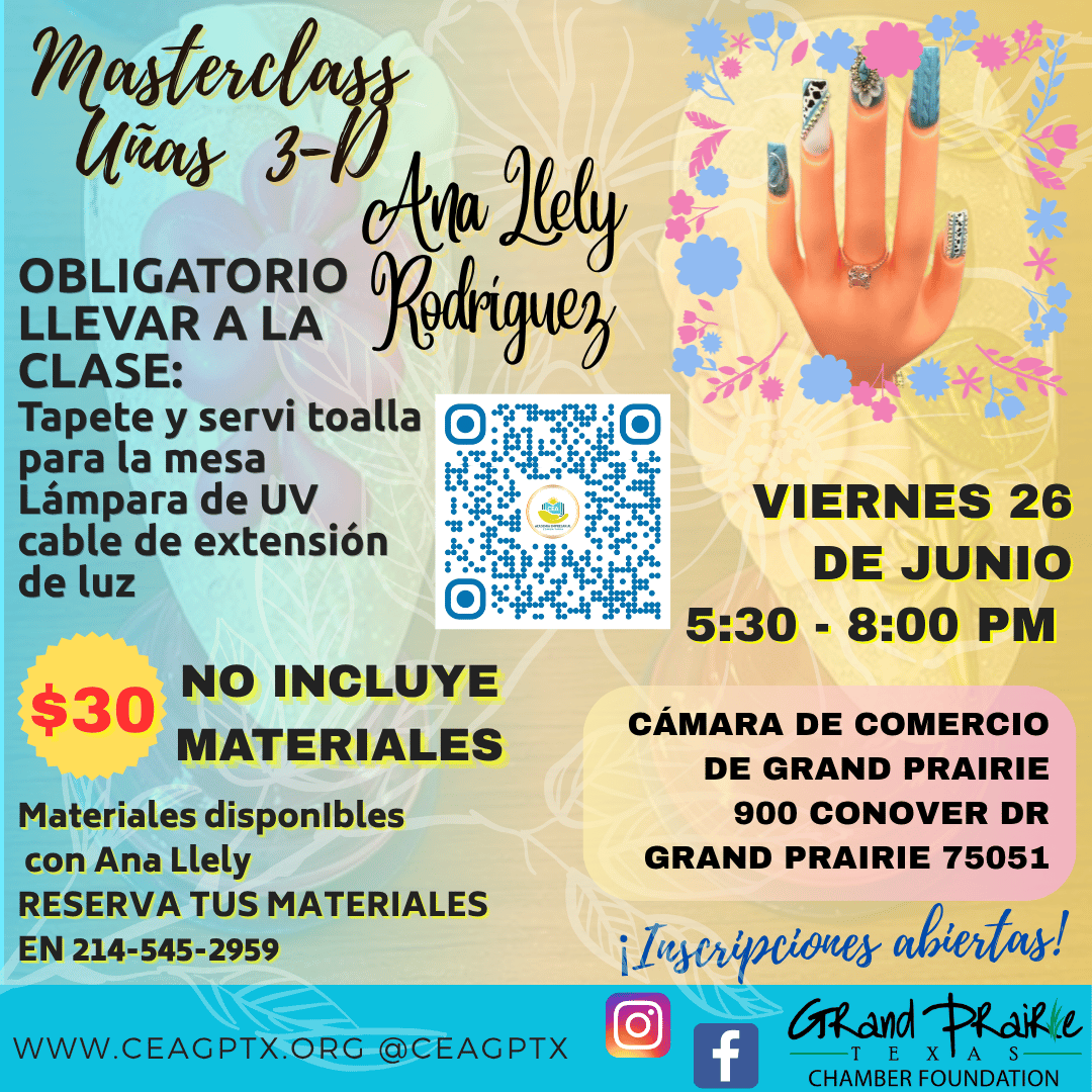 Masterclass de Uñas 3-D