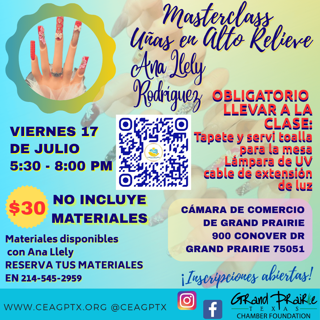 Masterclass de Uñas en ALTO RELIEVE