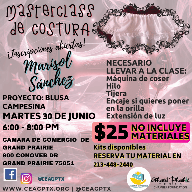 Masterclass de Costura