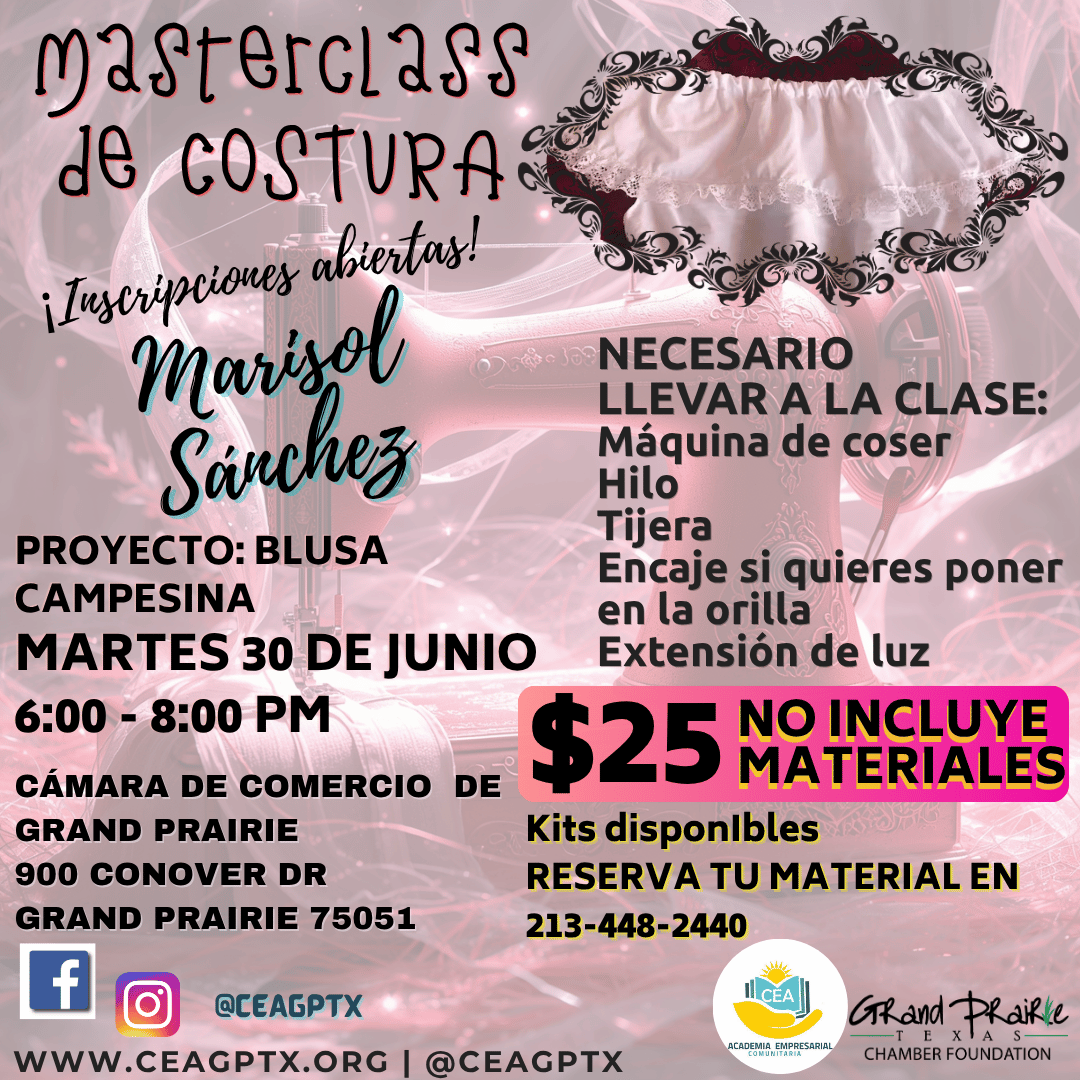 Masterclass de Costura