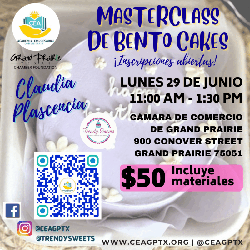 Nueva MasterClass de Bento Cakes