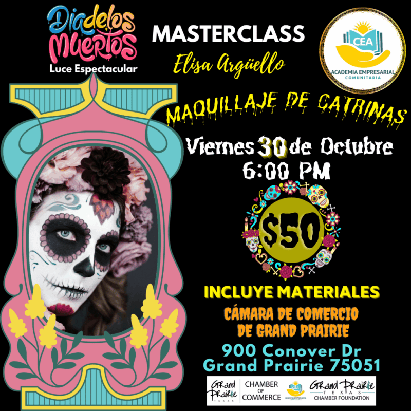 MASTERCLASS MAQUILLAJE DE CATRINAS
