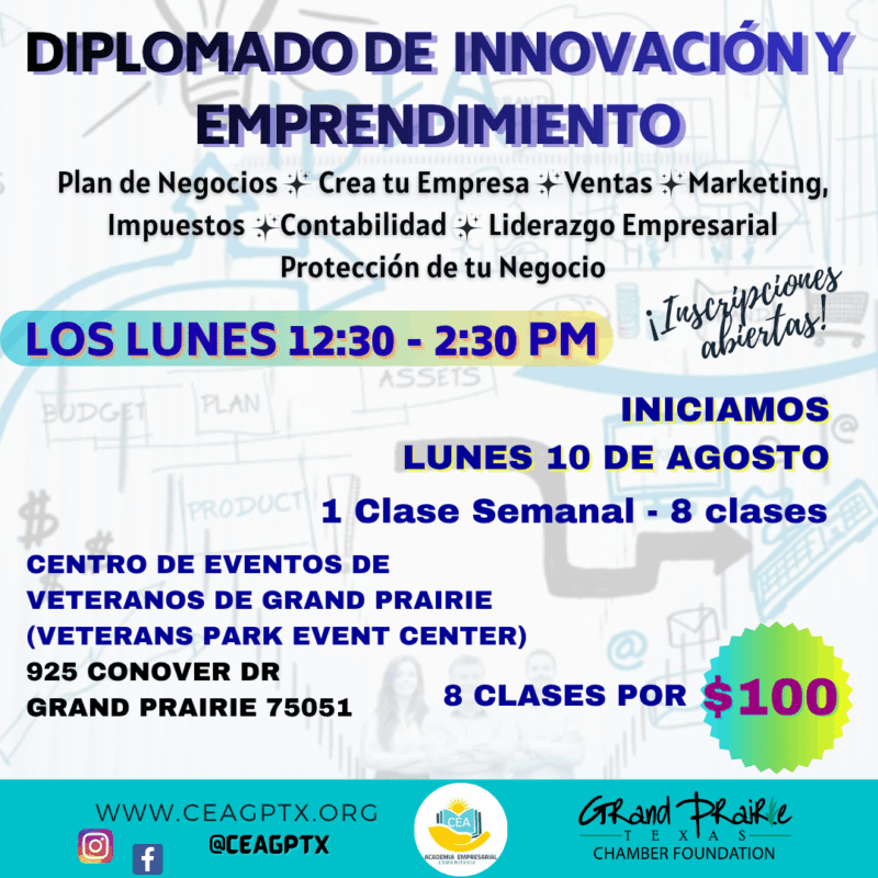 DIPLOMADO DE INNOVACIÓN Y EMPRENDIMIENTO