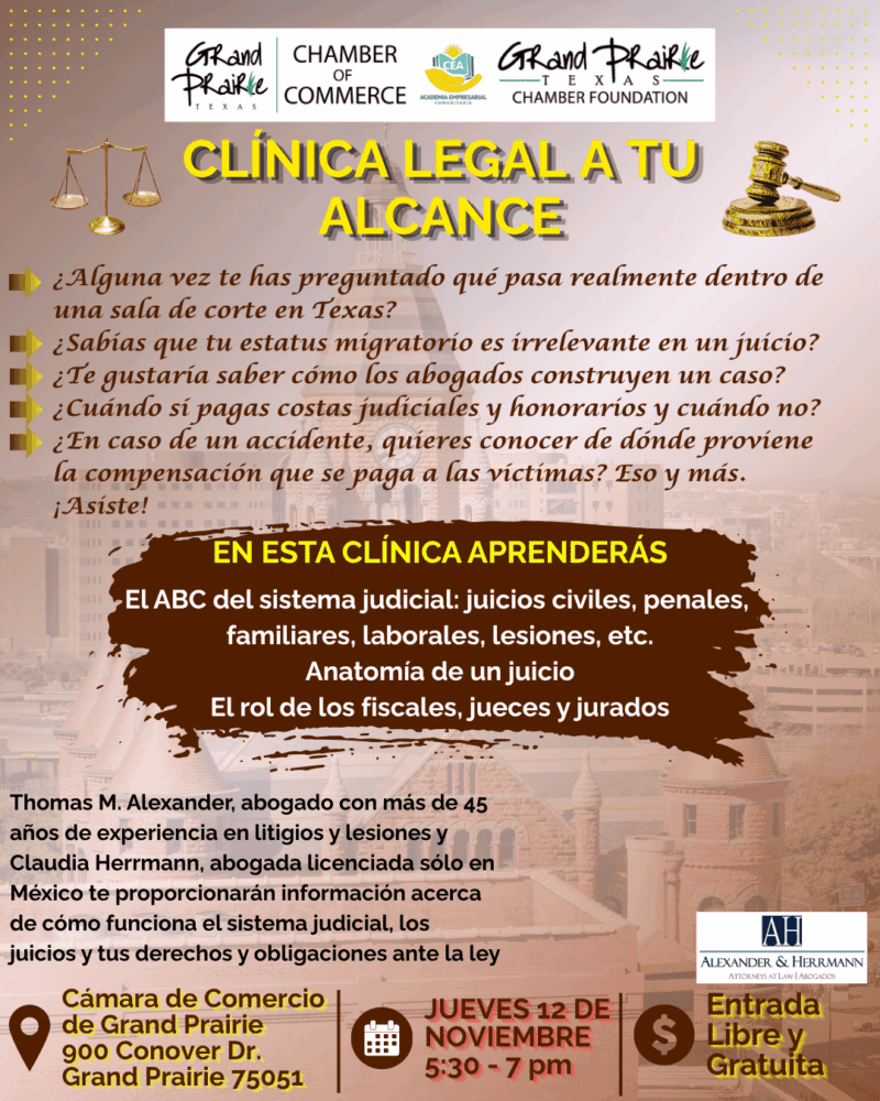 CLÍNICA LEGAL A TU ALCANCE